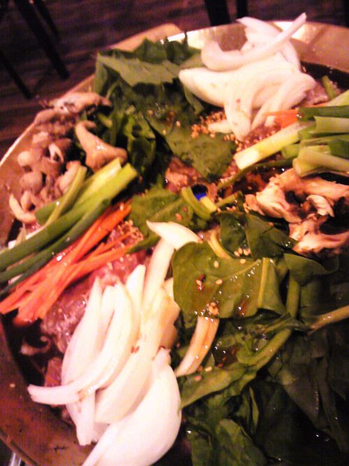 お野菜もたっぷりボリューム満点のブルゴギ鍋