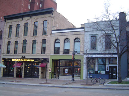 WESLI is in a group of shops and restaurants on the Capitol Square