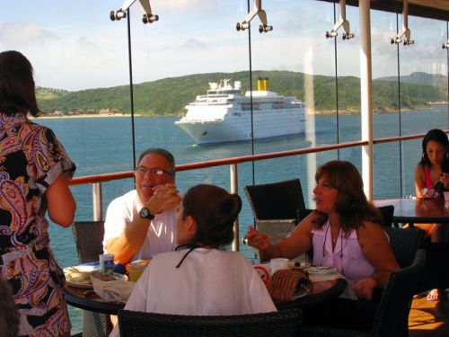 ＭＳＣムジカ号（92000トン）＝今年１月写す