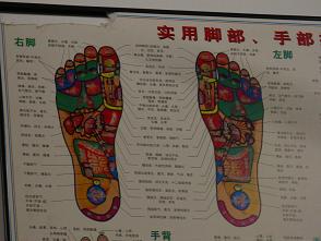 ツボがありすぎて、どこが悪いのかは自分では分かりません。聞くと、「あんたは胃腸が悪い」だそうです…