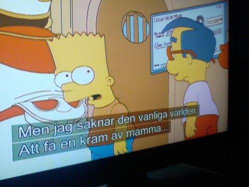 Simpsonsのテレビ放映状況