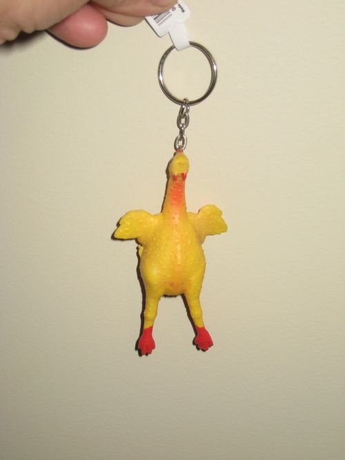 ターキーのキーホルダー（全体写真）