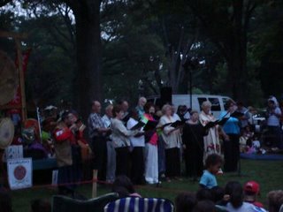 荒城の月の大合唱