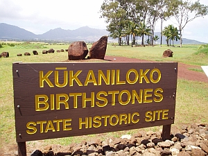 ハワイ州の史跡に制定されているクカニロコ
