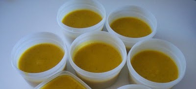 離乳食スタートの定番Pure de Calabaza（かぼちゃのピュレ）