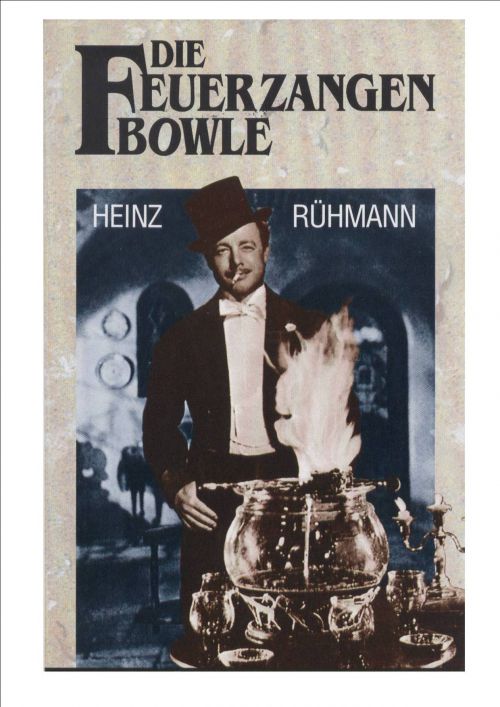 映画「Die Feuerzangenbowle」のポスター。