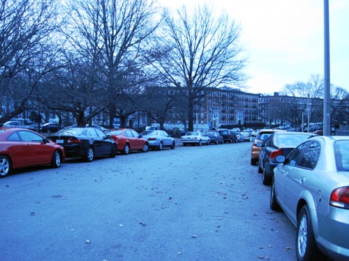 どの道もびっしり！