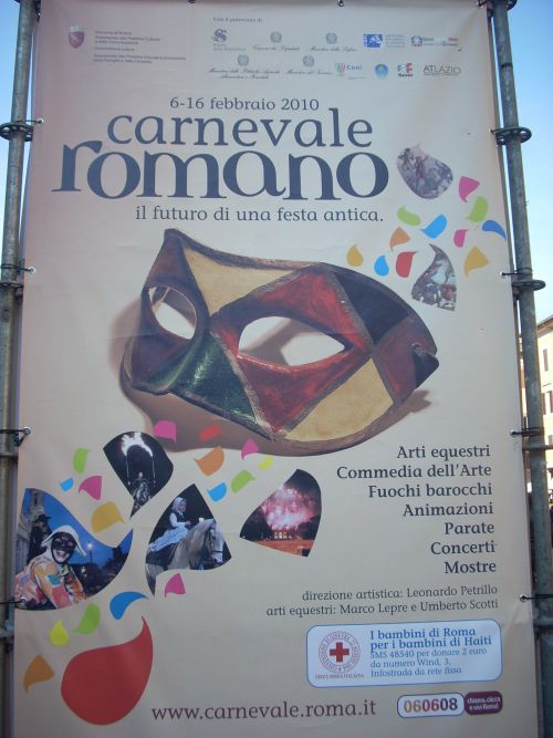 ローマカーニバルのポスター
