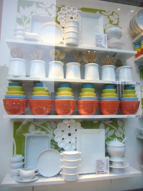 きれいなショーウィンドウ