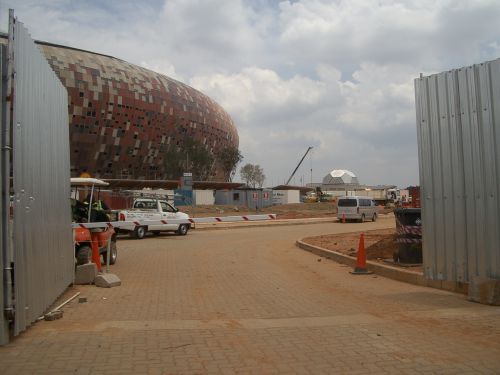 1月に見学に訪れたときの工事風景