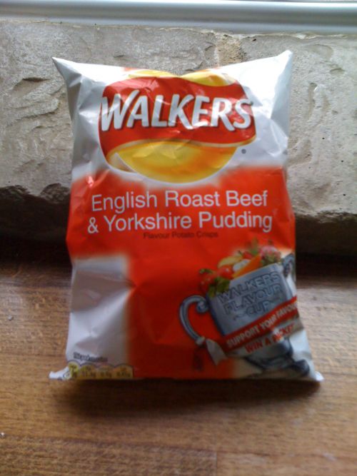 地元イギリスはローストビーフ味