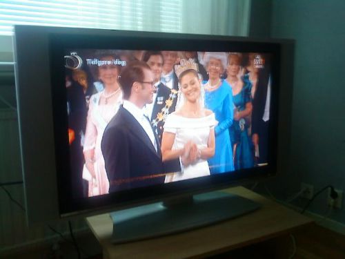 6月19日テレビ生中継　結婚式の様子（１）