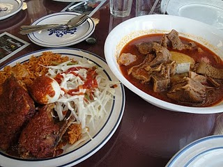 Fufu（フーフー）とJollof Rice(ジョロフライス)