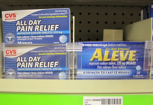 薬局でも、わかりやすいように隣り合わせに置いてあることが多い