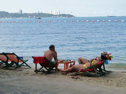 ヨーロッパ人定番のスタイルです