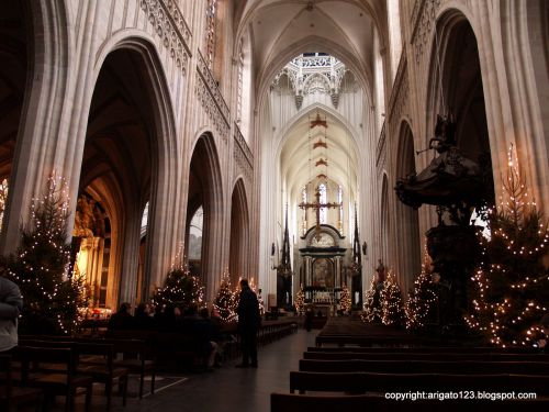 アントワープの聖母大聖堂　クリスマス