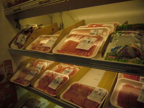 アメリカのスーパーにはない薄切り肉