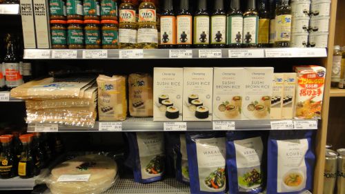 すし用米、乾物、日本の小麦粉まで！