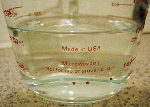 １カップ＝200ccではない?!