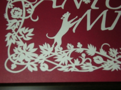 「こんな表札があったらいいなぁ」をカタチにしました、と言う感じです