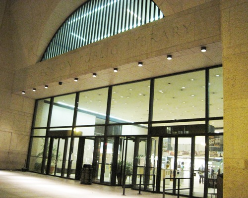 ボストン中央図書館の外観