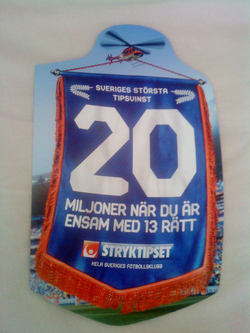 郵便と混ざって自宅に送られてきたサッカーくじの宣伝