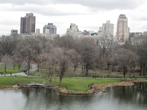 少し寂しい感じのセントラル・パーク