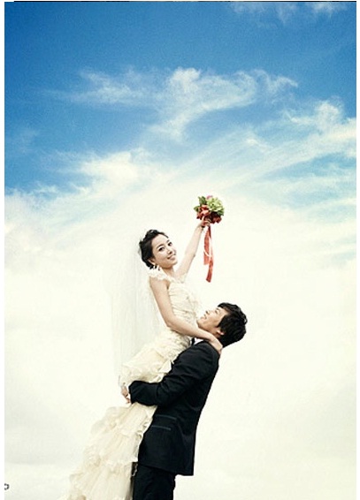 結婚アルバム写真の一例