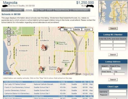 不動産や家購入のサイトでは、所在地で判断した学校の情報も載っています。学区や学校の良し悪しは、家の価値も左右します