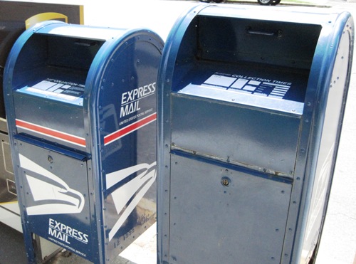 標準型の郵便ポスト