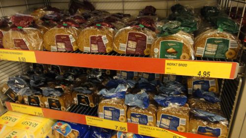 ライ麦パンもたくさんの種類があります。