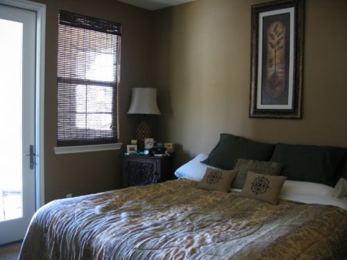 アメリカの典型的な寝室