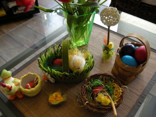 年々増えていくひよこの飾り