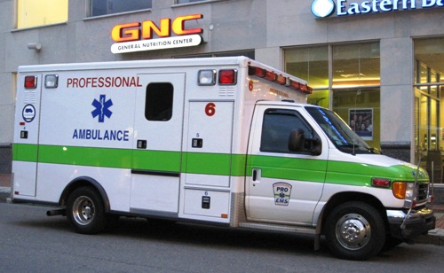ボストンの救急車のひとつ