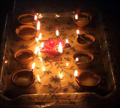 新年はいつも火をたく習慣があります