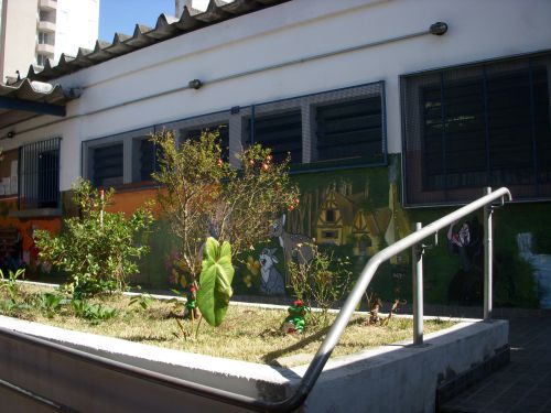サンパウロ市内にある市立幼稚園の一つの施設