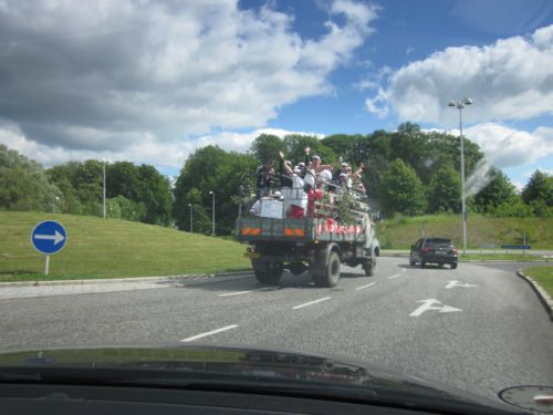 別の日にもトラックライド