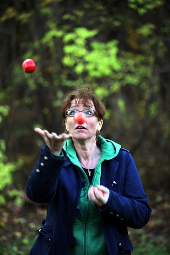 知的な雰囲気のJennyさんに、こんな楽しい一面も…