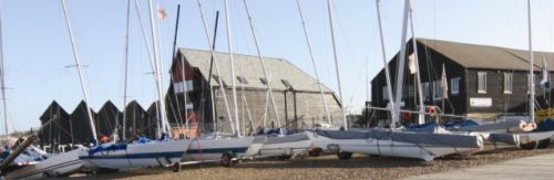 Whistableの海岸（画像カンタベリーの観光サイトhttp://www.canterbury.co.uk より）