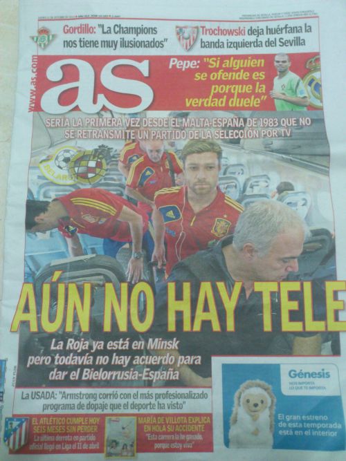 ２番目に流通の多いスポーツ新聞“AS”