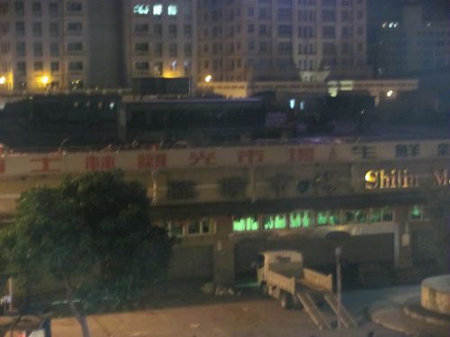 以前の士林夜市　　＊12月25日撮影