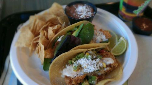 タコスなどメキシカン料理はいたるところで食べられます