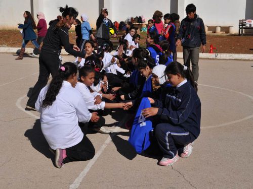 試合始めと終わりの挨拶も大切　　