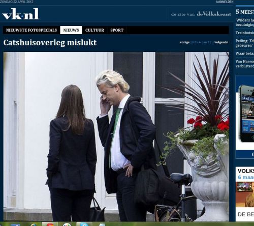 ヒート・ウィルダーズ,Volkskrant誌のサイトより http://www.volkskrant.nl/vk/nl/2720/Nieuws/photoalbum/detail/3244447/346107/3/Catshuisoverleg-mislukt.dhtml