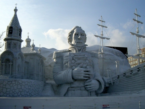 新千歳からホノルルへの直行便も同時期に就航開始です（写真は札幌雪まつり）