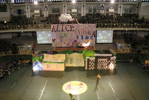 卒業式会場の様子　