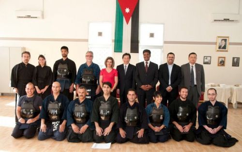 昨年度６月に行われた剣道教室　