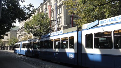 チューリッヒの路面電車