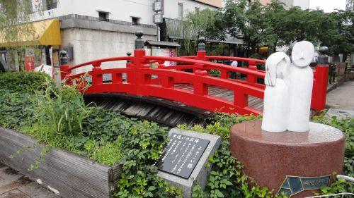 高知の播磨屋橋（太鼓橋）