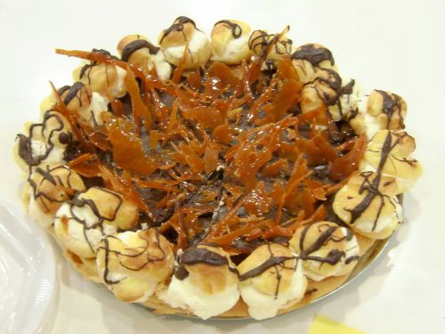  最優秀賞に輝いたフランス伝統菓子の一つ「サン・トノーレ」。中でも断トツの美味しさでした。